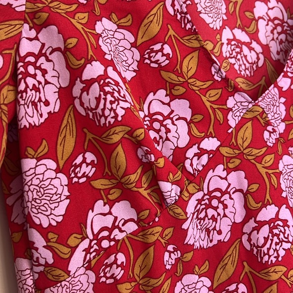 Nasty Gal floral mini women’s size 6 mini dress - Picture 5 of 9